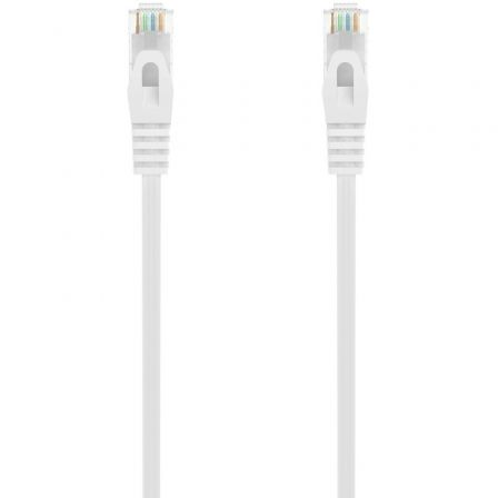 Cable de Red RJ45 AWG24 UTP Aisens A145-0594 Cat.6A/ LSZH/ 1m/ Blanco