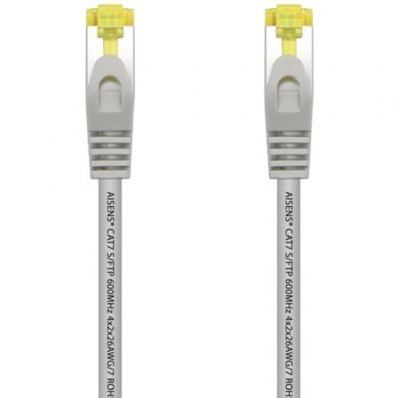 Cable de Red RJ45 S/FTP Aisens A146-0332 Cat.7/ 25cm/ Gris
